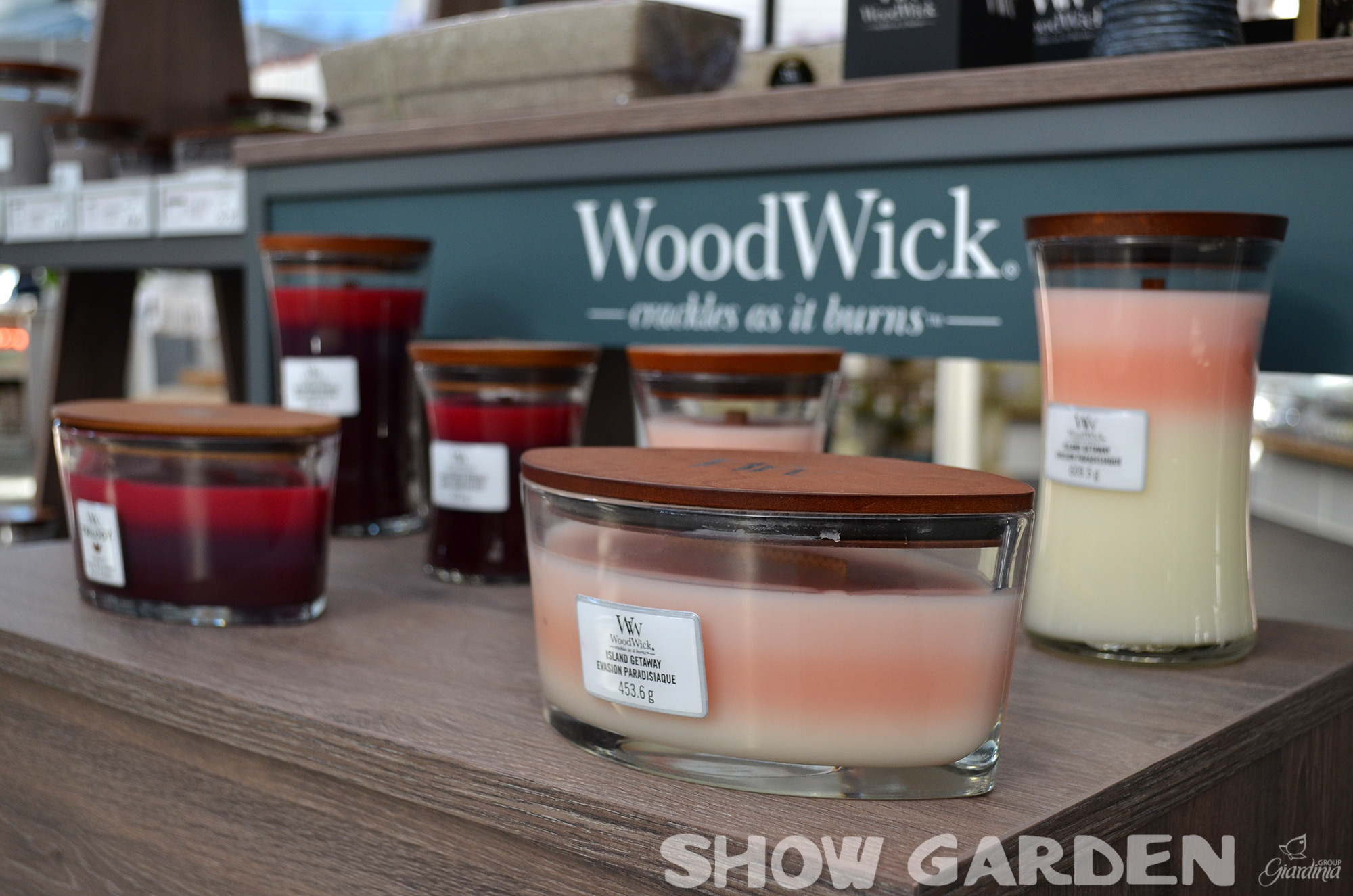 Da Show Garden arrivano le candele WoodWick - Show Garden Arezzo