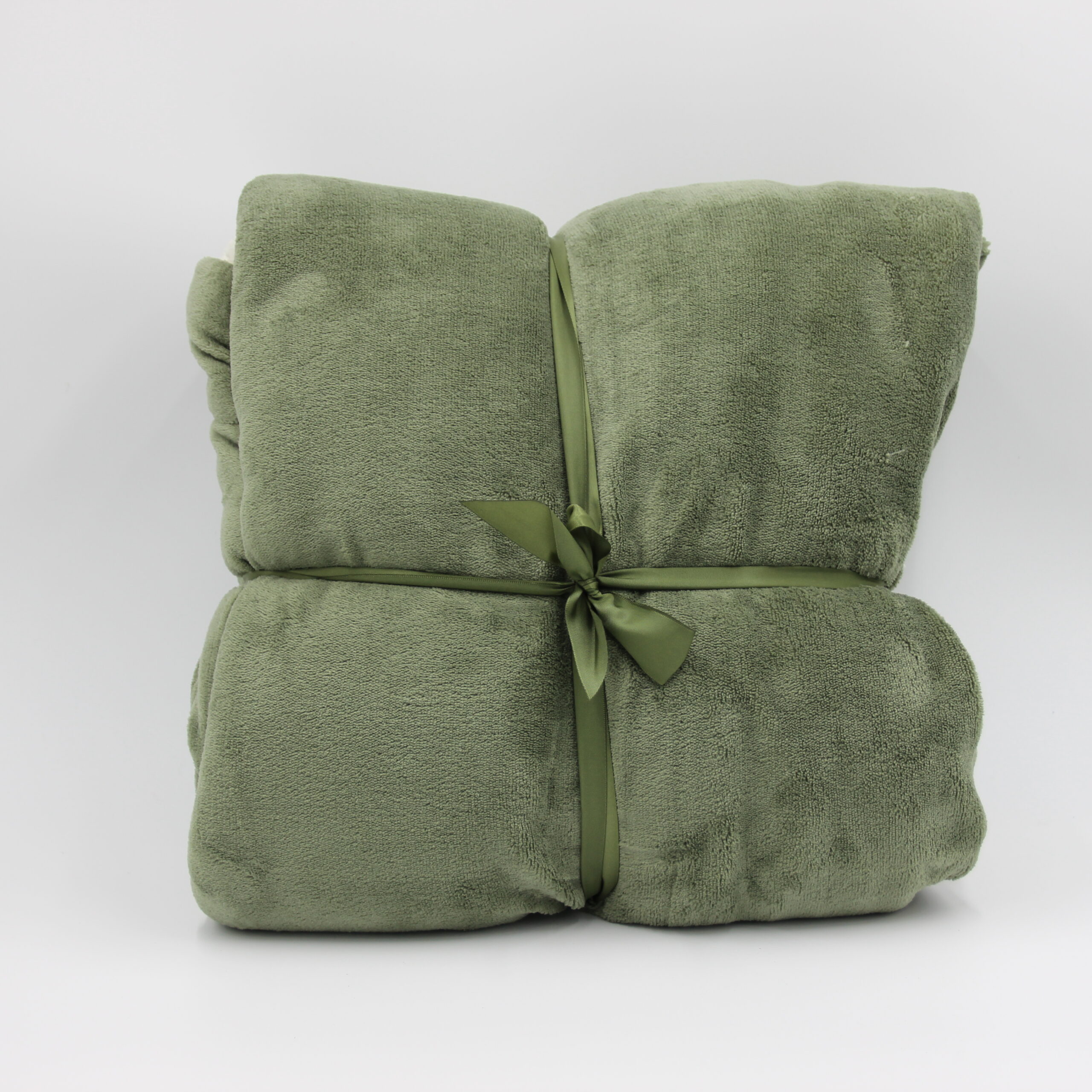 Coperta plaid verde militare - Show Garden Arezzo