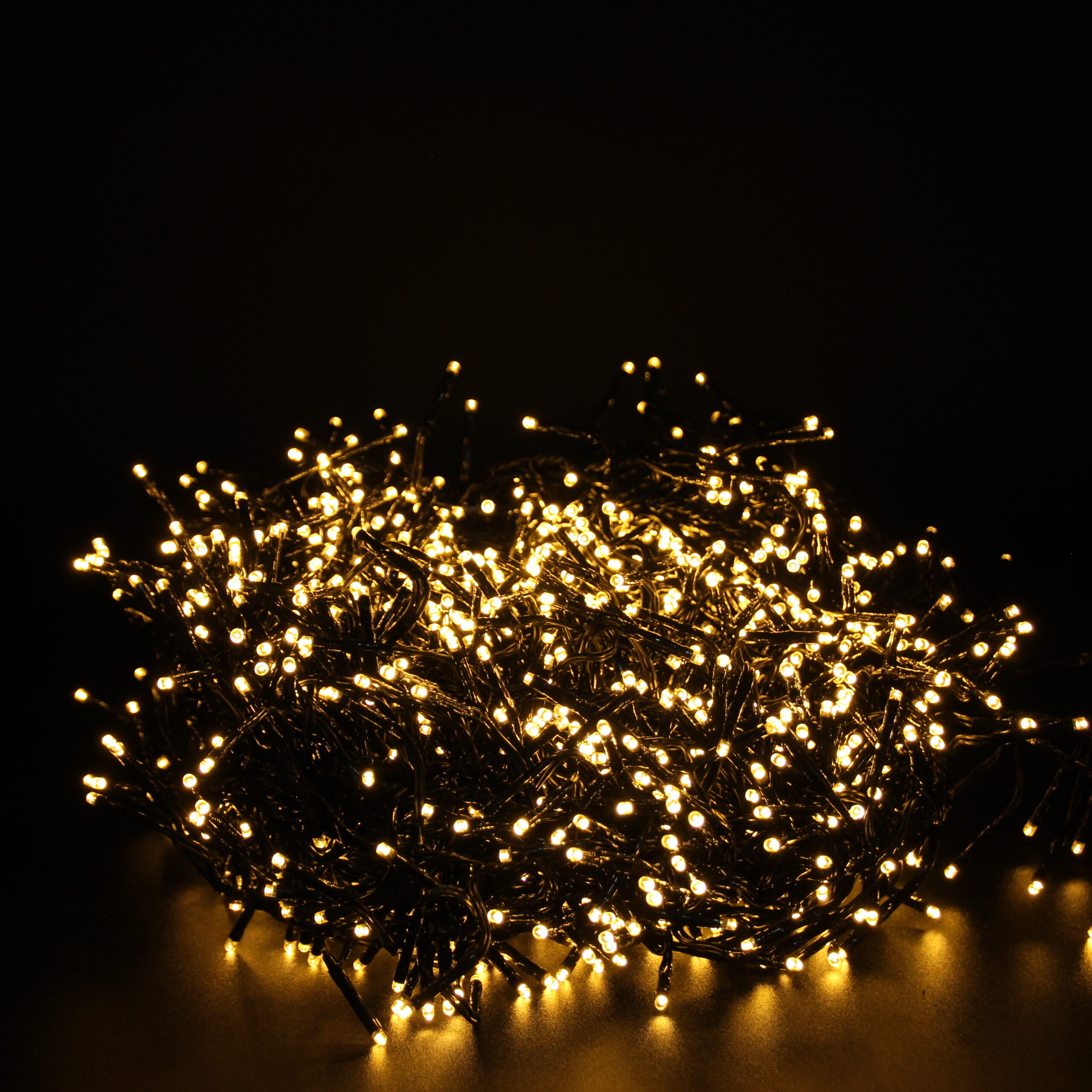 ZWOOS 10m 600 LED Luci Di Natale Bianco Caldo Con Telecomando E Timer | Per Interno/Esterno